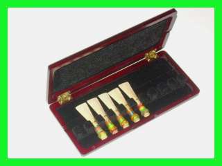 Bassoon Reed Case, Solid Wood, For 10 Reeds. Beautiful Mohogany 