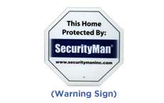 SecurityMan Warning Sign