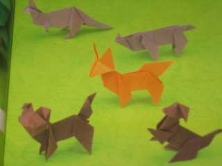Origami Advanced Animal Book   Horse Dog Cat Rabbit etc  