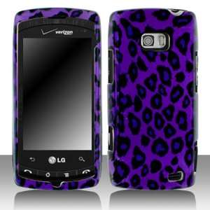  Cuffu   Purple Leopard   LG VS740 Ally Case Cover + Screen 