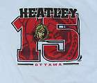 ottawa senators heatley 15 t shirt size l hockey nhl