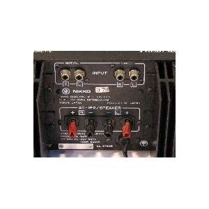 Nikko Alpha III Stereo MOS FET/ DC Power Amplifier  