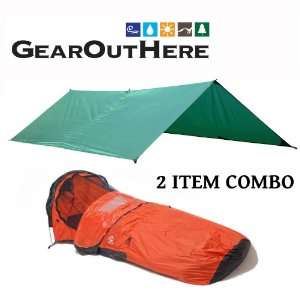 Aqua Quest 100% Waterproof & Breathable One Man Tent Single Pole 