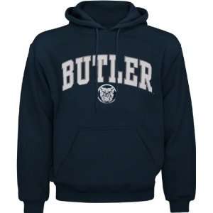  Butler Bulldogs Navy Mascot One Tackle Twill Hooded 
