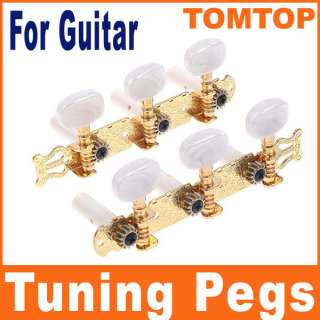   Pegs Keys Machine Heads Tuner Gilding Classical Pearl White New  