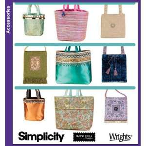  Simplicity 4263 Sew Pattern BAGS Handbags Purses   9 
