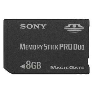  Sony 8GB Memory Stick PRO Duo Media {MS MT8G}