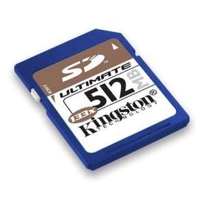 Kingston Technologies 512 MB Secure Digital Ultimate Memory Card ( SD 