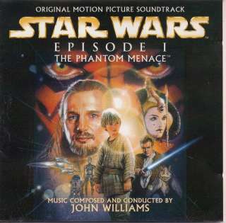 STAR WARS EPISODE 1 THE PHANTOM MENACE   ORIGINAL SOUNDTRACK CD 1999 