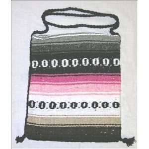    Grays Pinks Browns Mexican Blanket Tote Bag