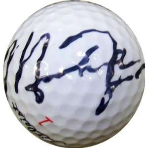  Michael Jordan Autographed Ball   Golf