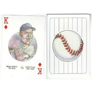  Mickey Mantle Oddball New York Yankees Playing/Baseball 