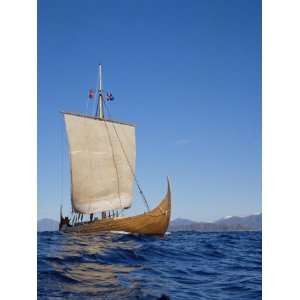  Gaia, Replica Viking Ship, Norway, Scandinavia Premium 
