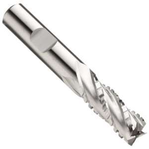 Niagara Cutter RFCB443 Cobalt Steel End Mill, Non Center Cut Rougher 