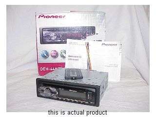 Pioneer DEH 44HD Car Stereo   