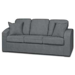 Mission Federal Faux Leather Bay Couch 