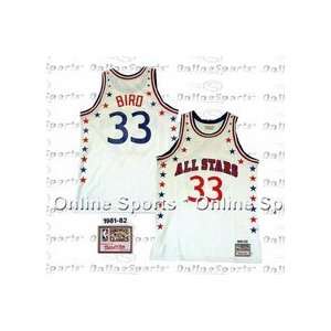   1982 Larry Bird East All Stars Throwback Jersey from Mitchell and Ness