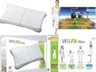 NEW NINTENDO WII CONSOLE FIT PLUS GAMES 4 PLAYER BUNDLE  