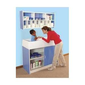  Round Edge Changing Table and Diaper Organizer Baby