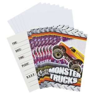  Monster Trucks Invitations   Invitations & Stationery & Invitations 