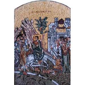  34x52 Religious Marble Mosaic Christian Art Wall Mural 