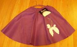 1950s Style Poodle Skirt Halloween Costume  