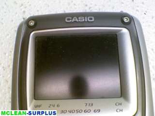 Portable Casio TV 970B 2 LCD TV ti stn lcd color POWERS ON, NO 