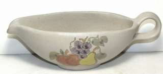 Chatham Pottery Country Harvest Gravy Sauce Boat  
