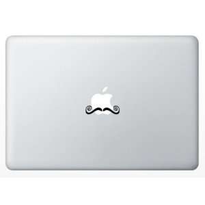  Curly Mustache Vinyl Decal For Apple iPad and Macbook 