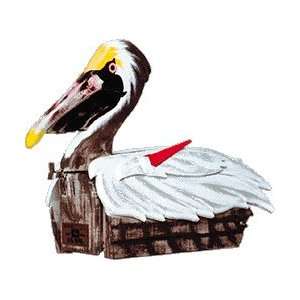 Hand Painted Pelican Mailbox 