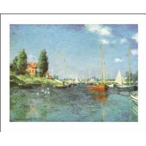  Red Boats, Argenteuil, 1875    Print