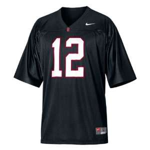  Nike Stanford Cardinals Black Replica Football Jersey 