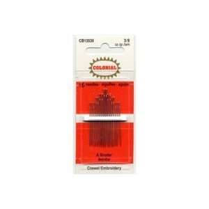  Embroidery Needles Size 3/9 16 ct (12 Pack)