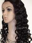 18 #1b full lace wigs human hair Indian remy deep wave