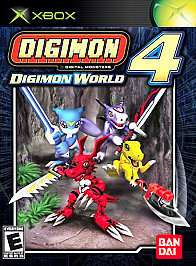 Digimon World 4 Xbox Original Replacement Case  NO GAME INCLUDED 
