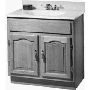 Foremost Groups, Inc. Oak 2Dr Vanity Dva 3018 Vanity Ready To Assemble 