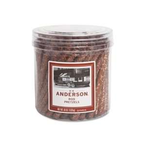   Product By Marjack   Old Fashioned Pretzel Rods Resealable tub 36/OZ