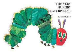 The Very Hungry Caterpillar by Eric Carle 1994, Hardcover, Board 