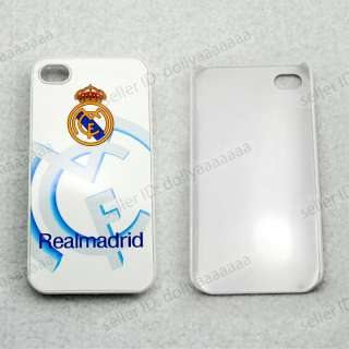 Real Madrid FC Soccer Mobile Cell Phone Hard Case Cover for iPhone 4 