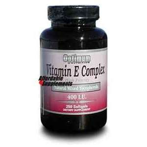 Optimum Nutrition Vitamin E Complex 400 IU, 250 softgels