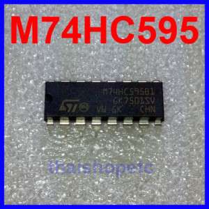 10 x M74HC595B1R 74HC595 8 bit Shift Register M74HC595  