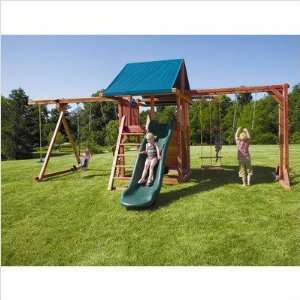   Creations GS 2010 Redwood Grand Stand Swing Set Patio, Lawn & Garden