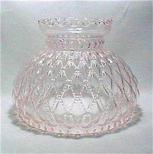   Diamond Beaded Quilt 7 in Oil Lamp Shade Quilted Student Desk Table