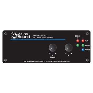    Atlas Sound TSD PA252G Two Channel Power Amplifier Electronics