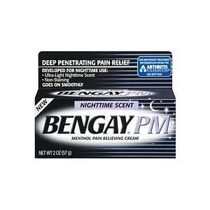  Bengay PM Pain Relief Cream Night Scent 2oz Health 