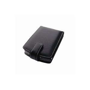  Leather Flip Case for Palm Tungsten E / E2 (Black) Cell 