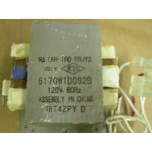  Universal Microwave Transformer Part Number 6170W1D092B 