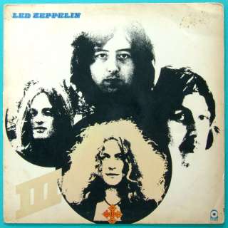 LP LED ZEPPELIN III   HARD ROCK HEAVY METAL 1970 BRAZIL  