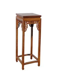 Chinese Rosewood Square Tall Plant Stand ss796A  