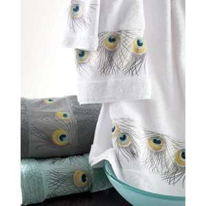 Peacock Feather Hand Towel